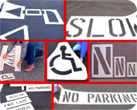 Roadway & Pavement Marking Stencils